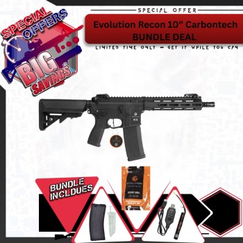 Evolution Reconn 10” Carbontech BUNDLE DEAL